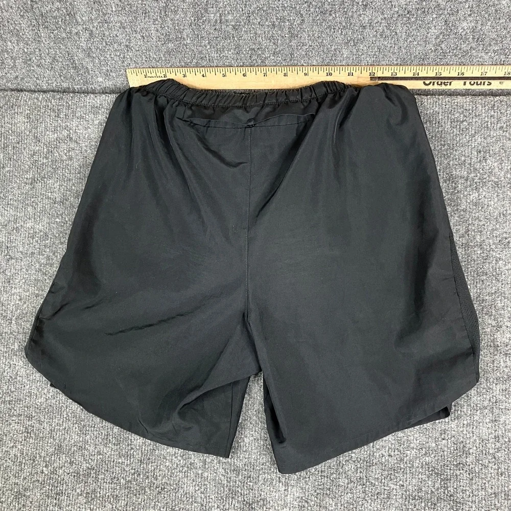 Nike Athletic Shorts Mens Size S Black Running Mesh Breathable Training Flawed